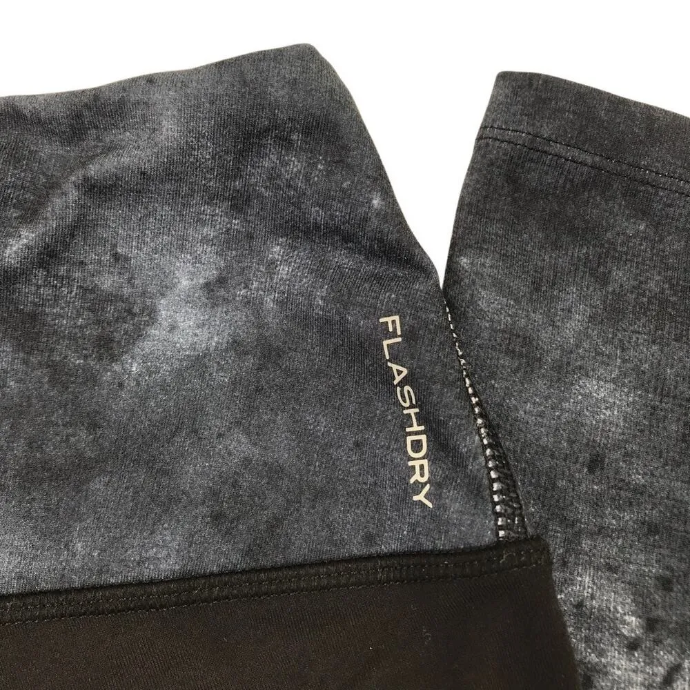 THE NORTH FACE Flash-Dry Crop Leggings Women S Grey/Black Athletic Sporty Travel - Image 5