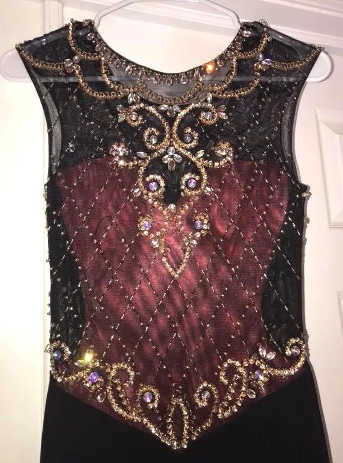 Macy's Black formal/prom dress - Image 7