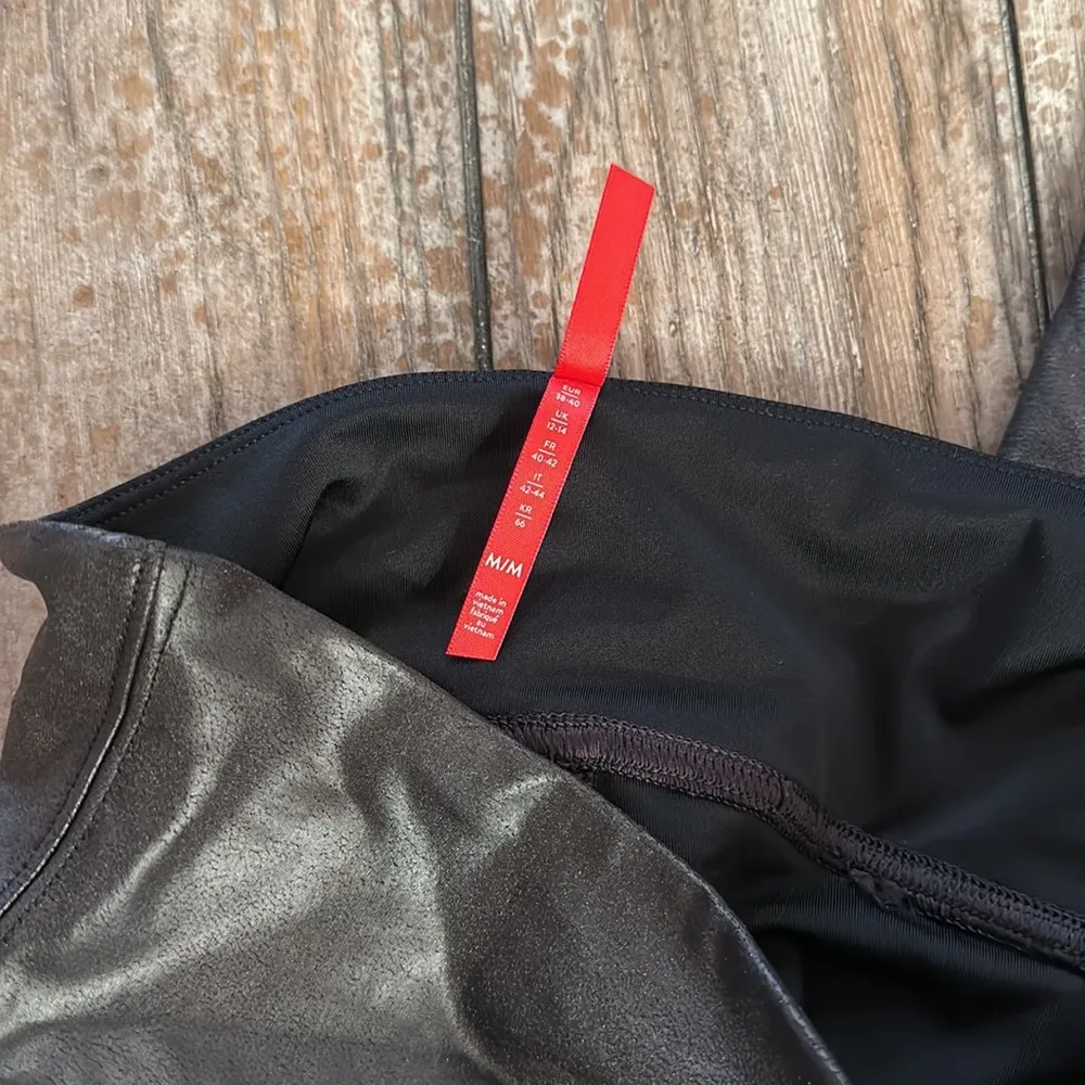 Spanx faux leather leggings - Image 2