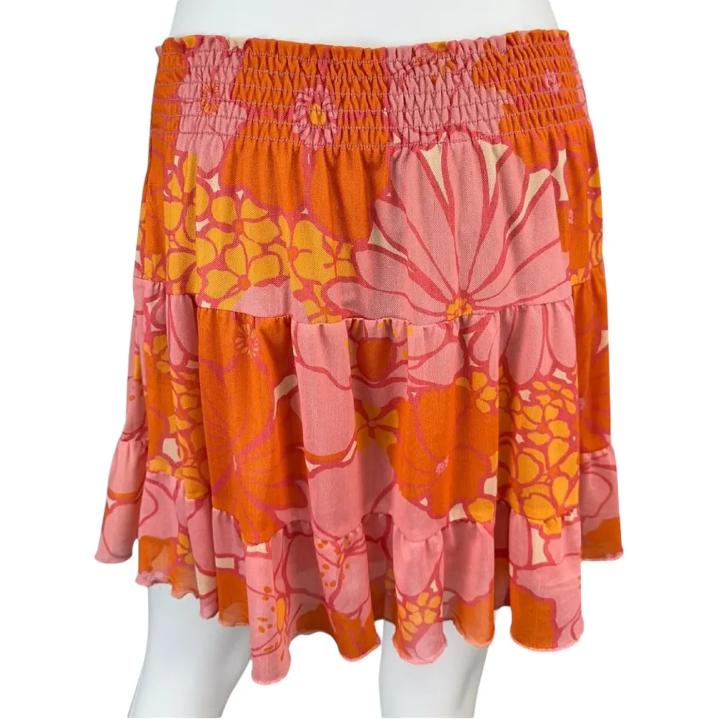 SHOW ME YOUR MUMU Retro Floral Velma Mini Skirt Size S - Image 3