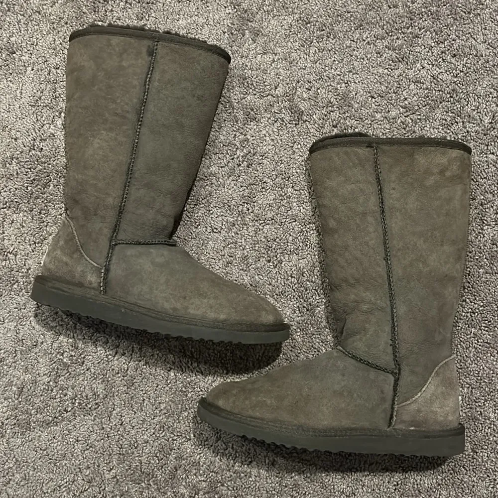 UGG tall chocolate brown boots - Image 2