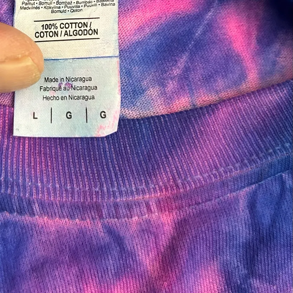 Tie dye Vintage, NASSAU BAHAMAS COOL long sleeve t shirt - Image 5