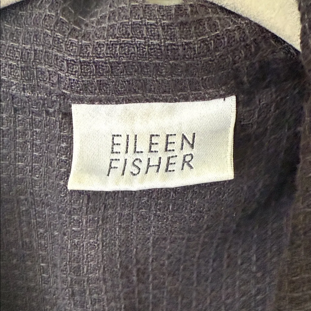 Eileen Fisher Black Button down Jacket. - Image 3