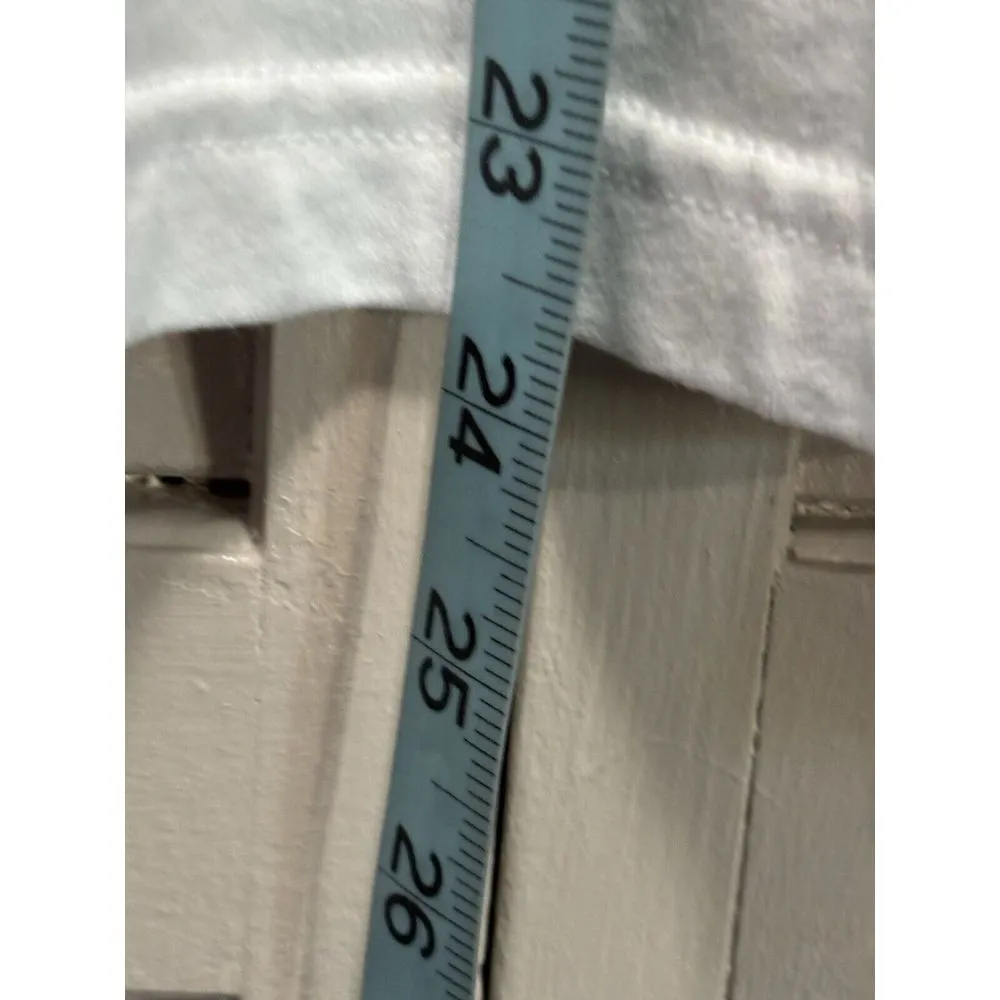 Nike Dri-Fit Loose Fit Short Sleeve Logo Graphic T-Shirt‎ Size XL  White/Black - Image 4