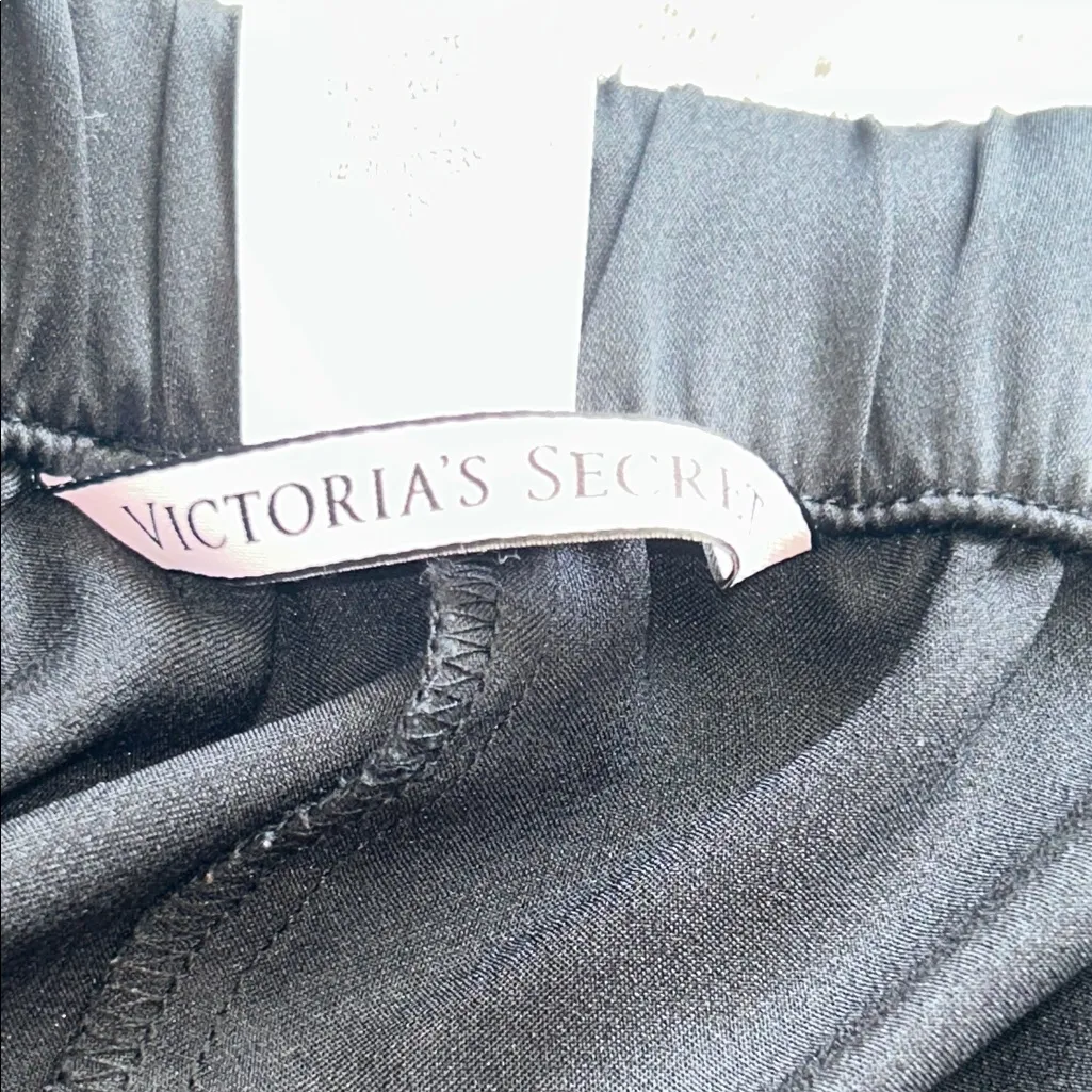 Victoria's Secret Black Ruffle Hem Shapewear Pants - Image 4