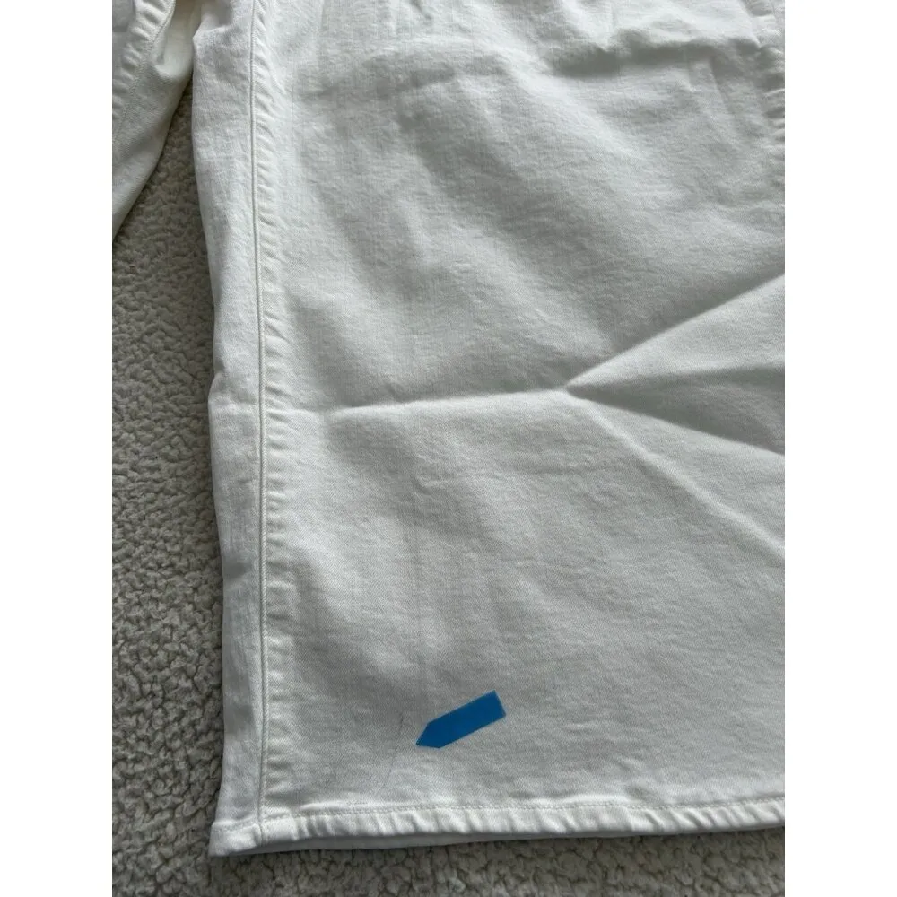 Madewell The Perfect Vintage Wide-Leg Crop Jeans in Vintage Canvas Size 24W - Image 12