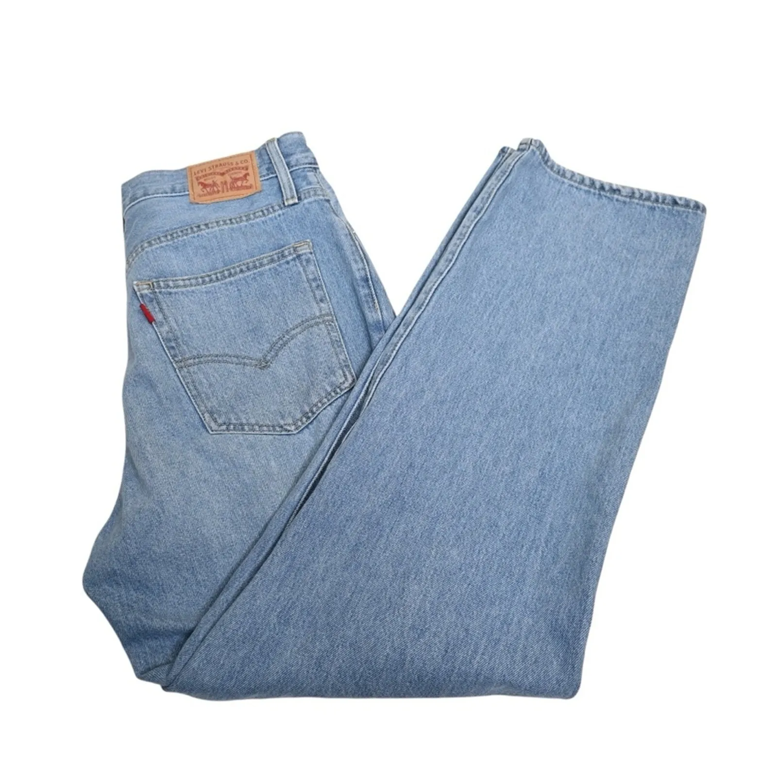 Levi's Womens 30 Distressed '94 Baggy Jean - Image 3