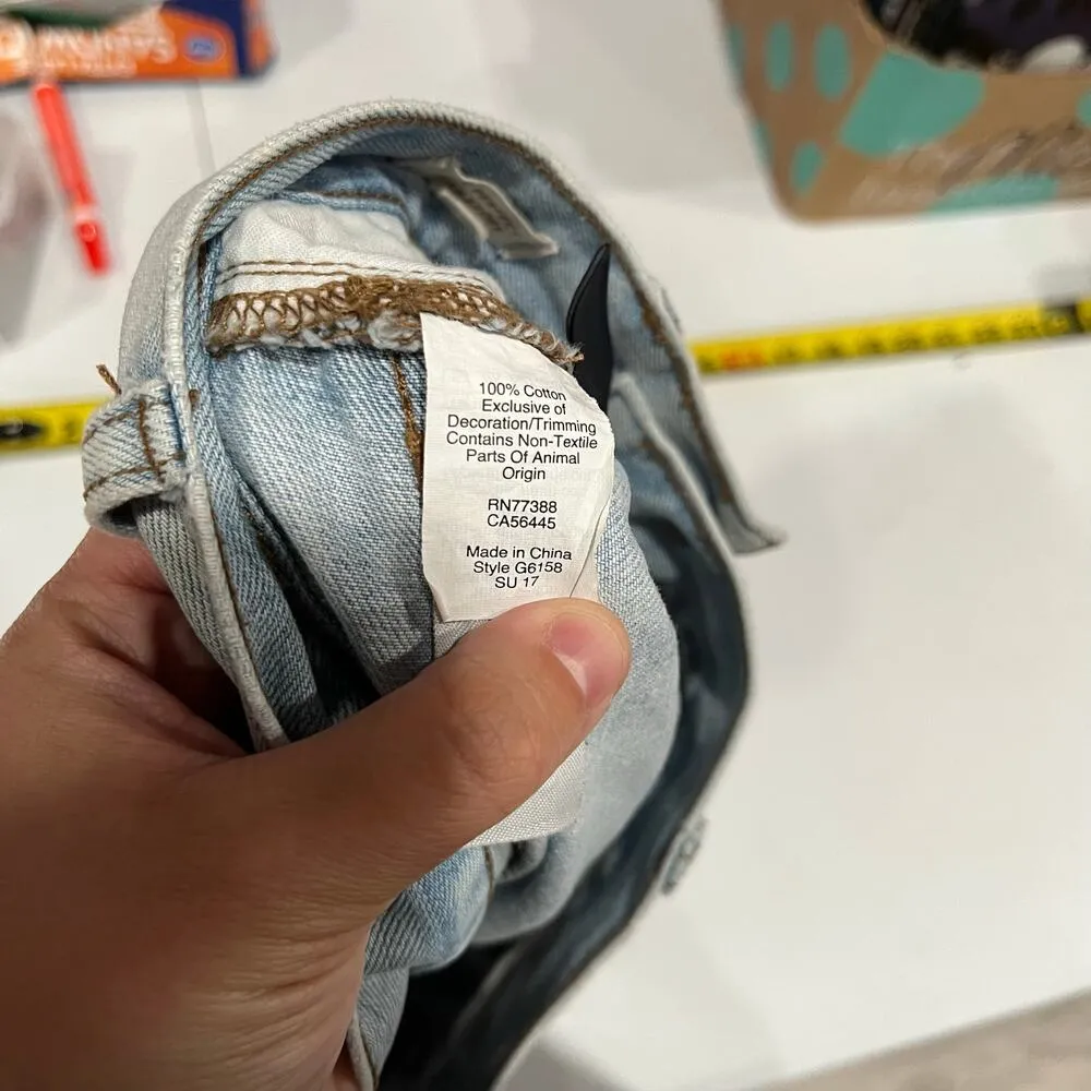 Madewell The Perfect Jean Short: Embroidered Edition Wilmington Wash Womens 24 - Image 7