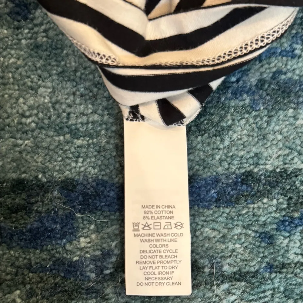 Kate Spade Broome Street Striped Sheath OfficeCore Dress Quiet Luxury Classic M - Image 8