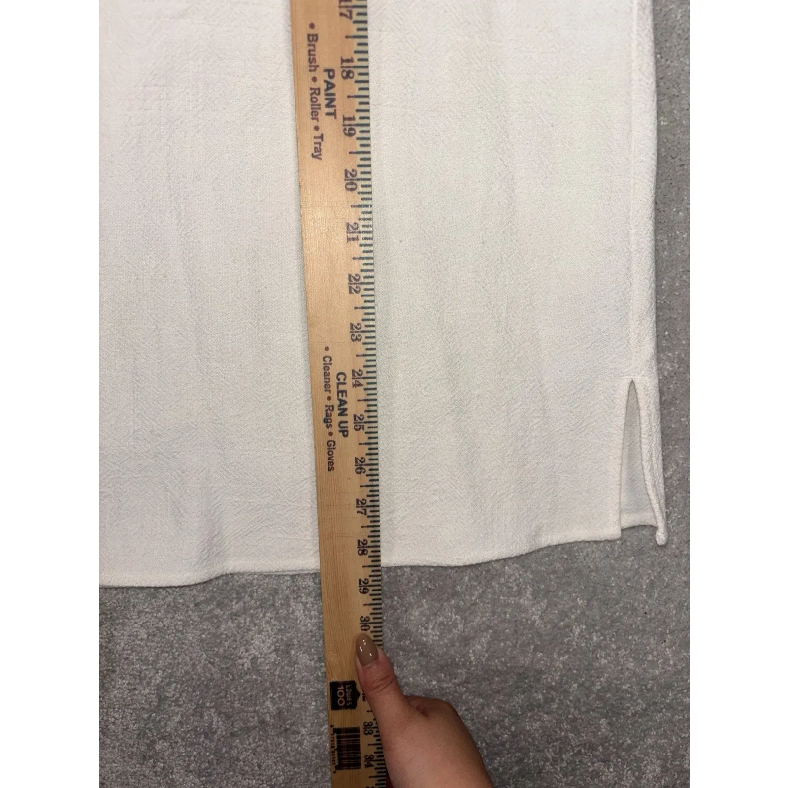 Soft Surroundings Embroidered Long Sleeve Linen Blend Top Women's Medium - Image 6