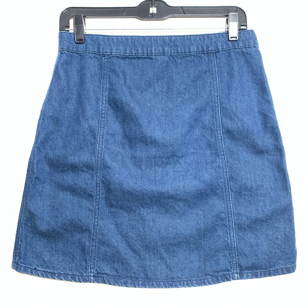 Pilgro and the Letterpress Mini Denim Skirt Size 2P - Image 2