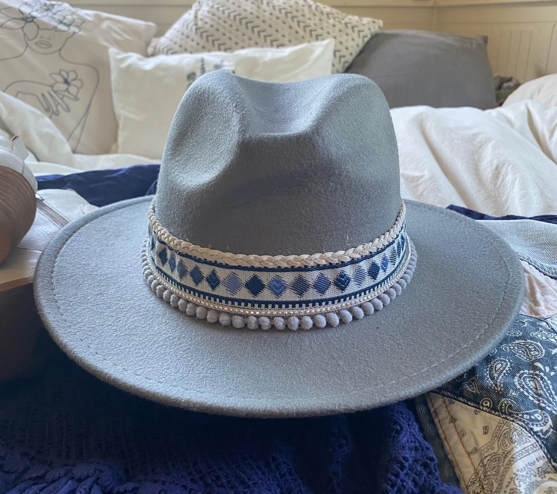 Boutique NEW ‘Knox’ Wide Brim Hat  - Image 2