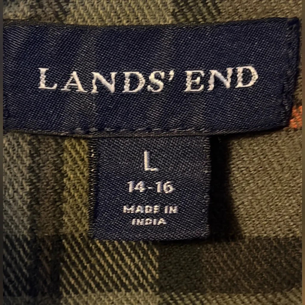 Lands' End  vintage red chore jacket - Image 3