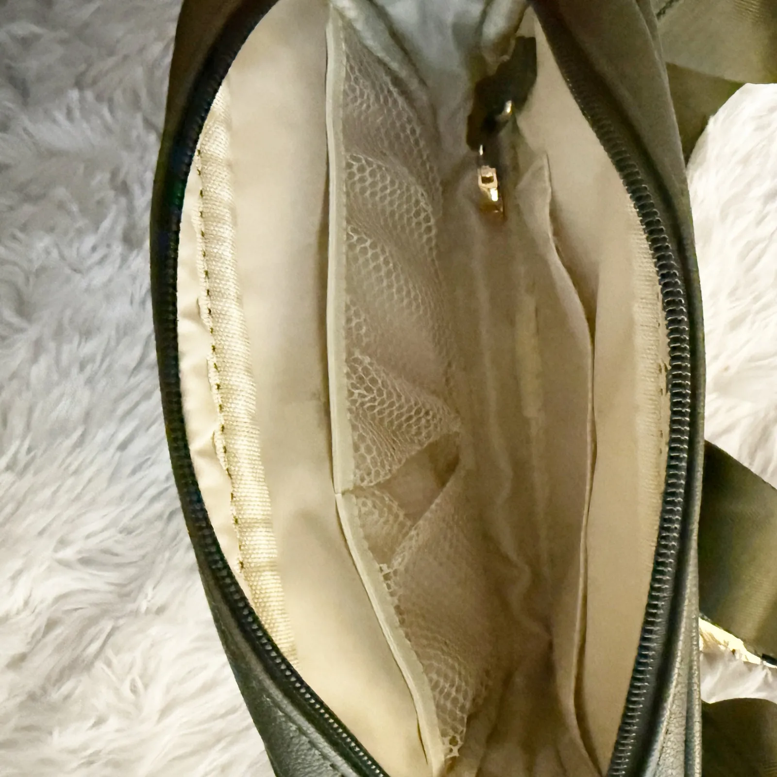 AYLA & CO | The Fanny + Card Wallet Set Pack Belt Bag Metal Buckle | Olive Green - Image 5