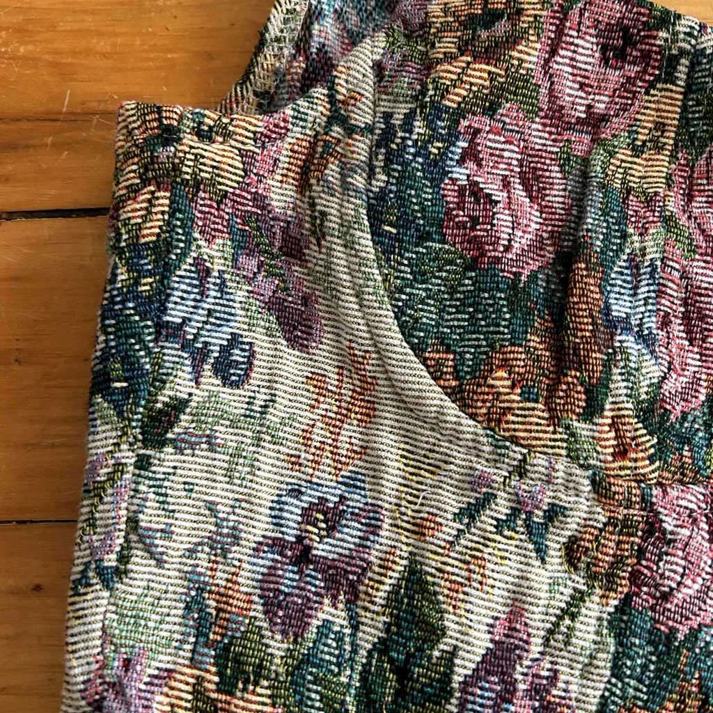 ☀️3/$25 wild fable (target) corset crop top embroidered cottagecore medium - Image 2