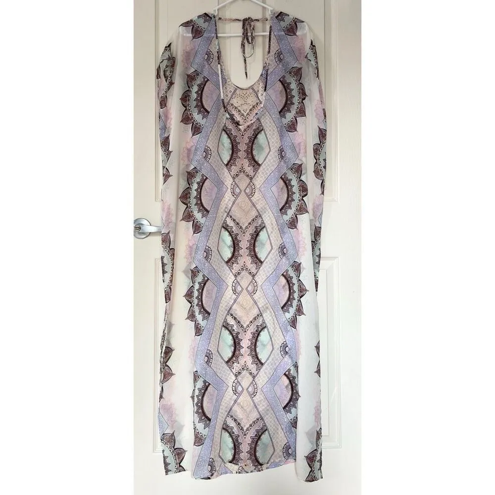 Victoria’s Secret Bling Maxi Swim Caftan Coverup Dress - Small - Image 2