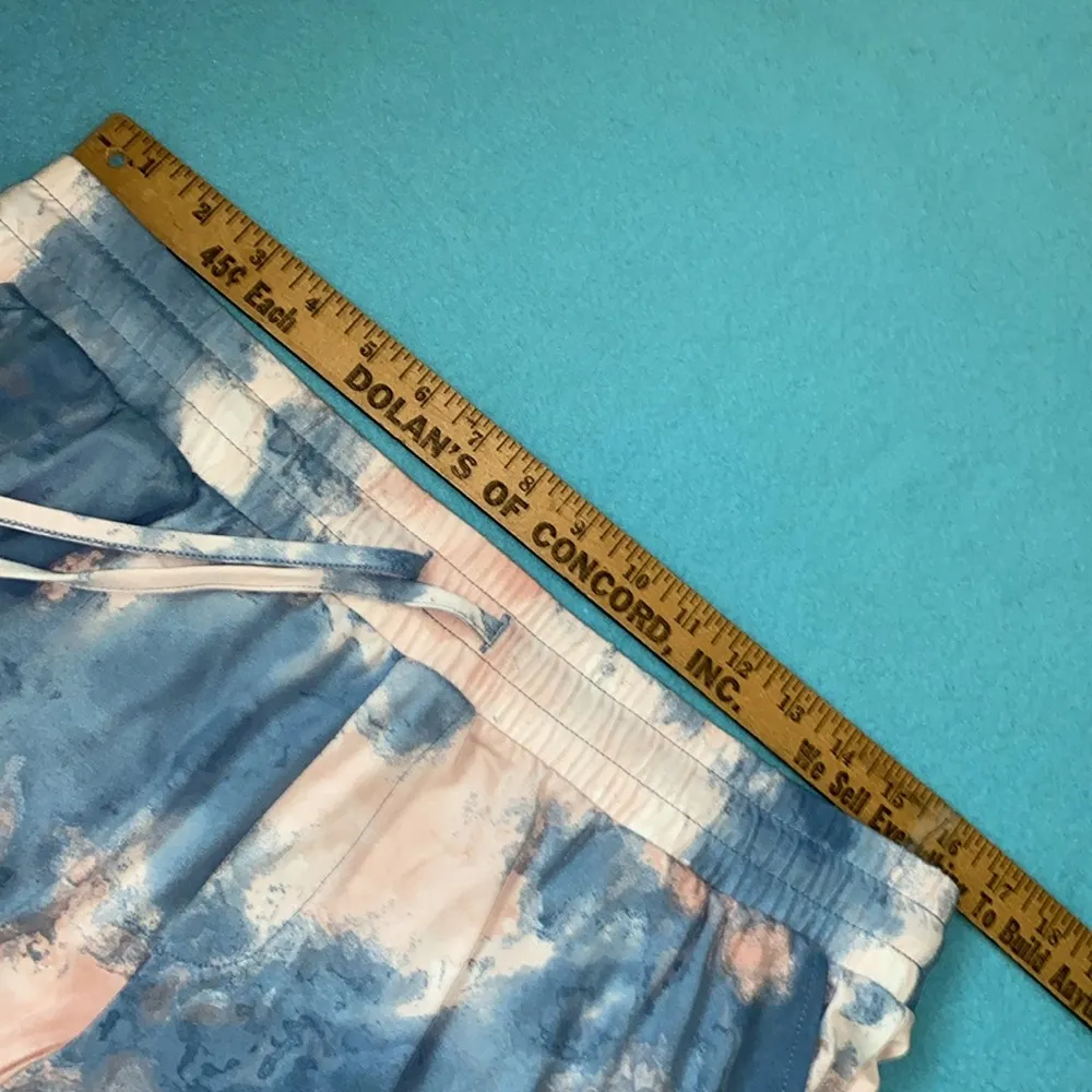 ANY BODY joggers lightweight elastic waistband drawstring pink blue NEW size M Size M - Image 10