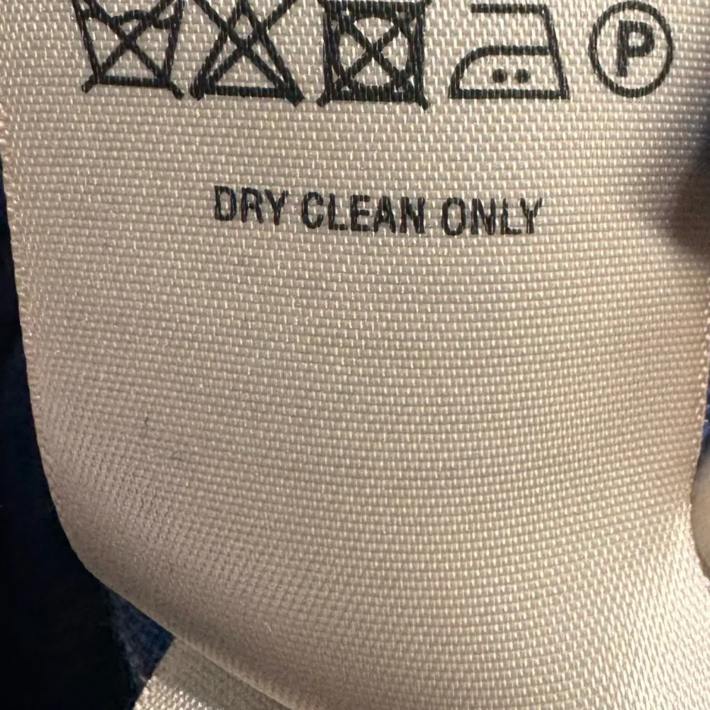 Anthropologie Cartonnier Blue Winona Embroidered Line /Cotton Blazer- Size 2 - Image 7