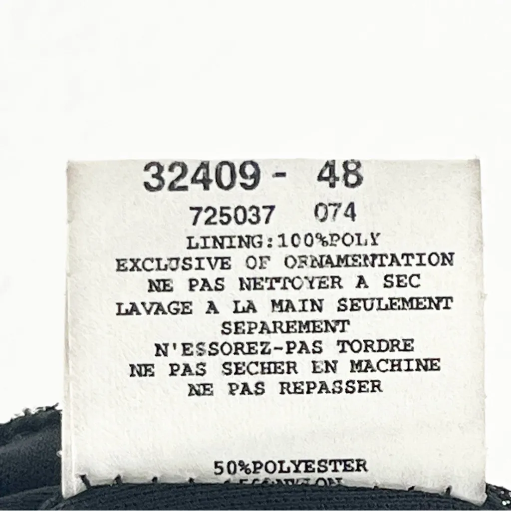 JESSICA McCLINTOCK For Gunne Sax Black Sequin Bow Waist Holiday Party Dress 1 - Image 4