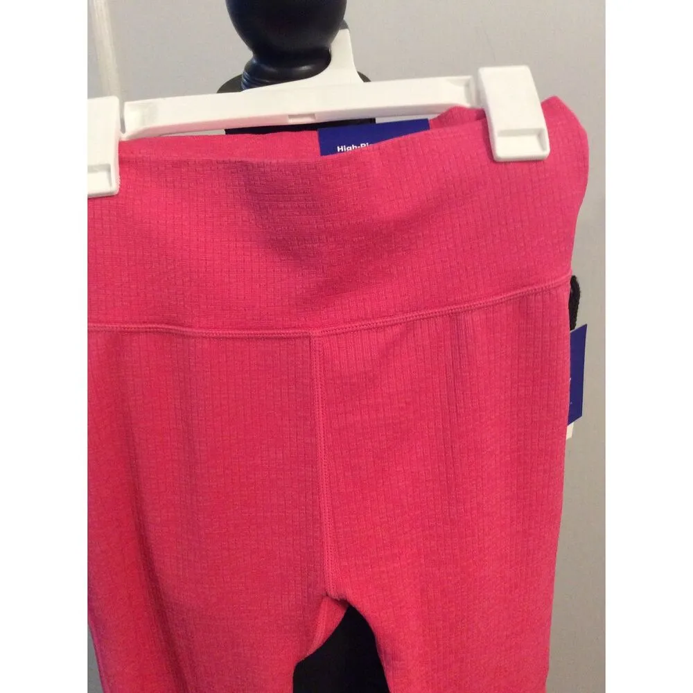 New NWT Joy Lab Pink Extra Long High Rise Legging Ribbed Medium M - Image 4