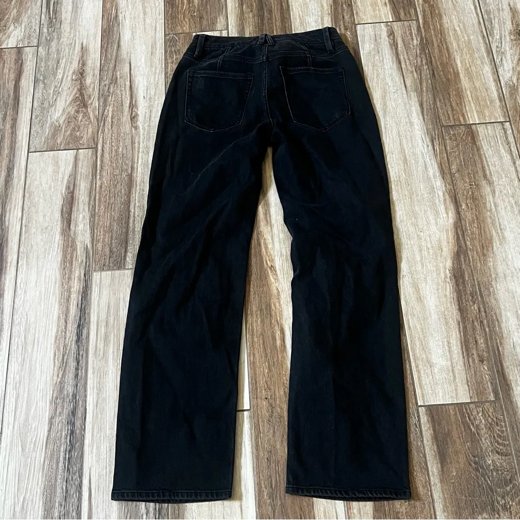 Good American black denim jeans - Image 3