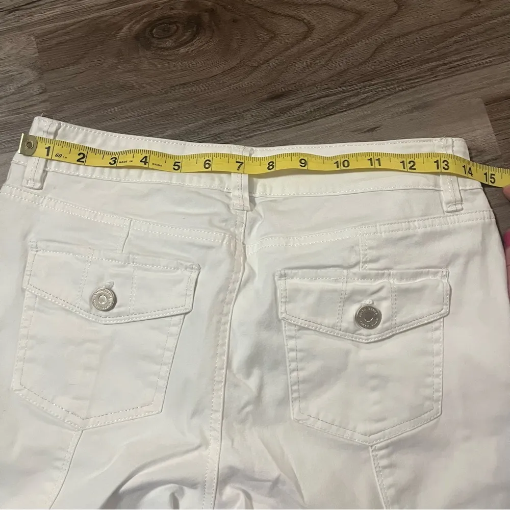 White House Black Market White Slim Ankle Jeans; 4R - Image 12