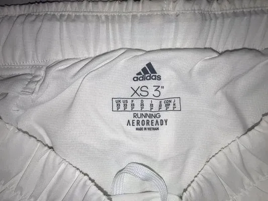 Adidas Aeroready White Running Shorts - Image 3