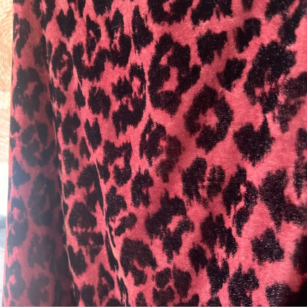 Jcrew velour animal print tank - Image 5