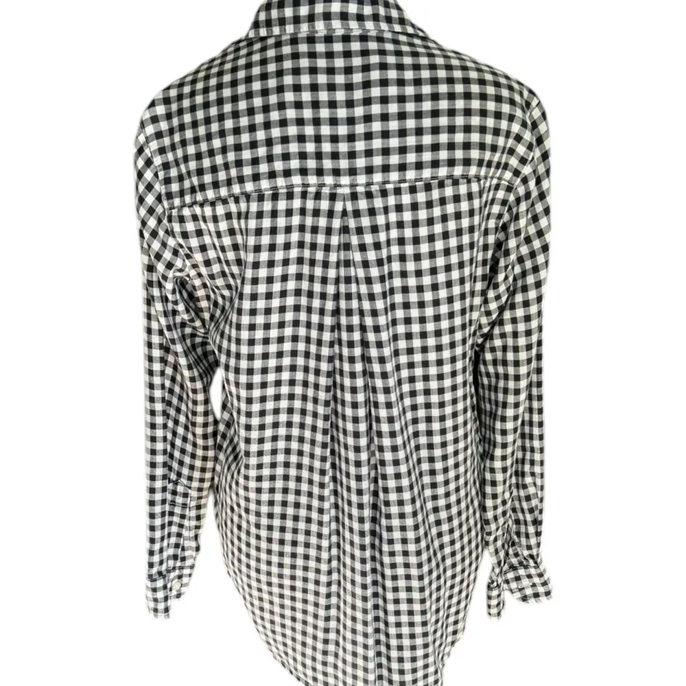 Grayson x Anthropologie -  The Hero Plaid Button Down Shirt Sz XS - Image 4