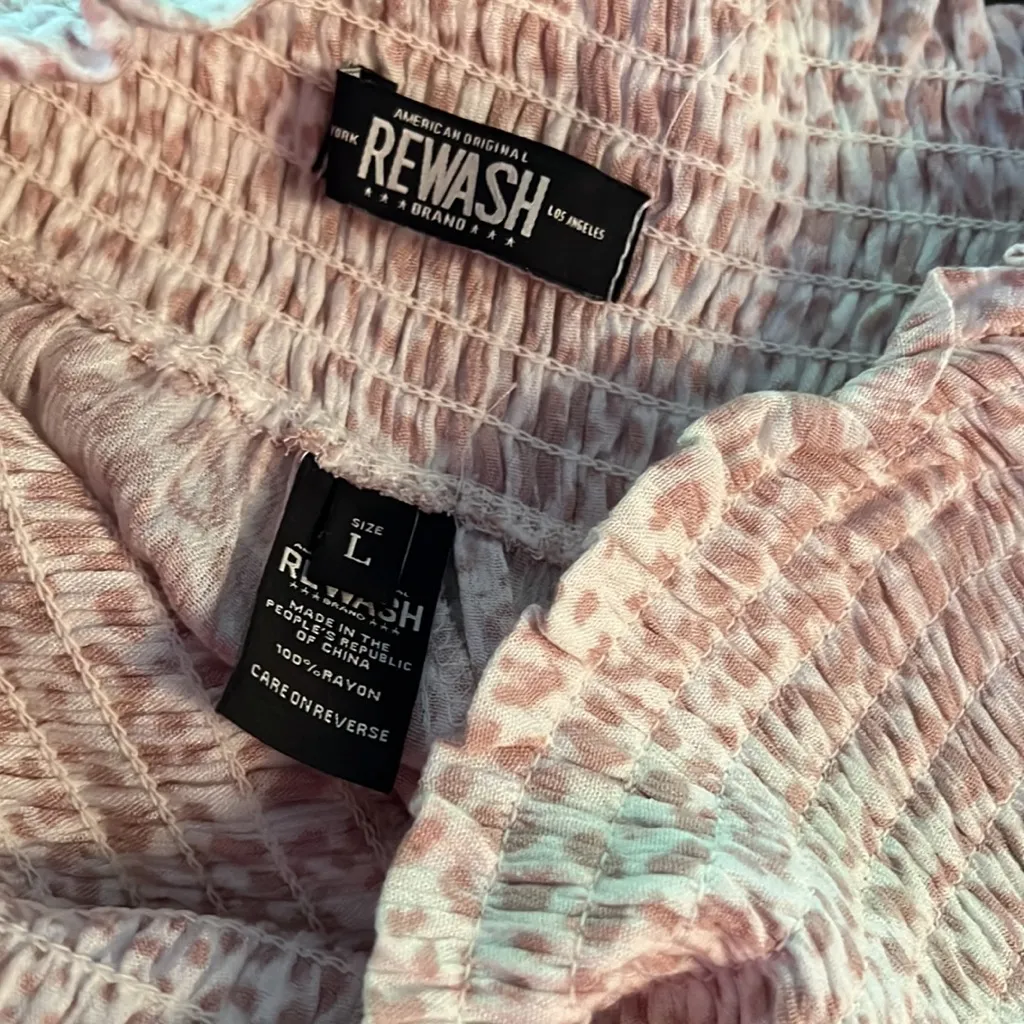 Rewash brand 🩷🤍 palazzo pants - Image 7