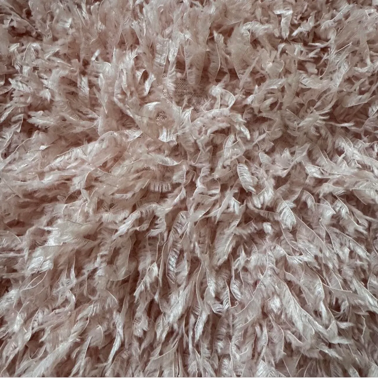 Pink Feather Skirt Size M - Image 3