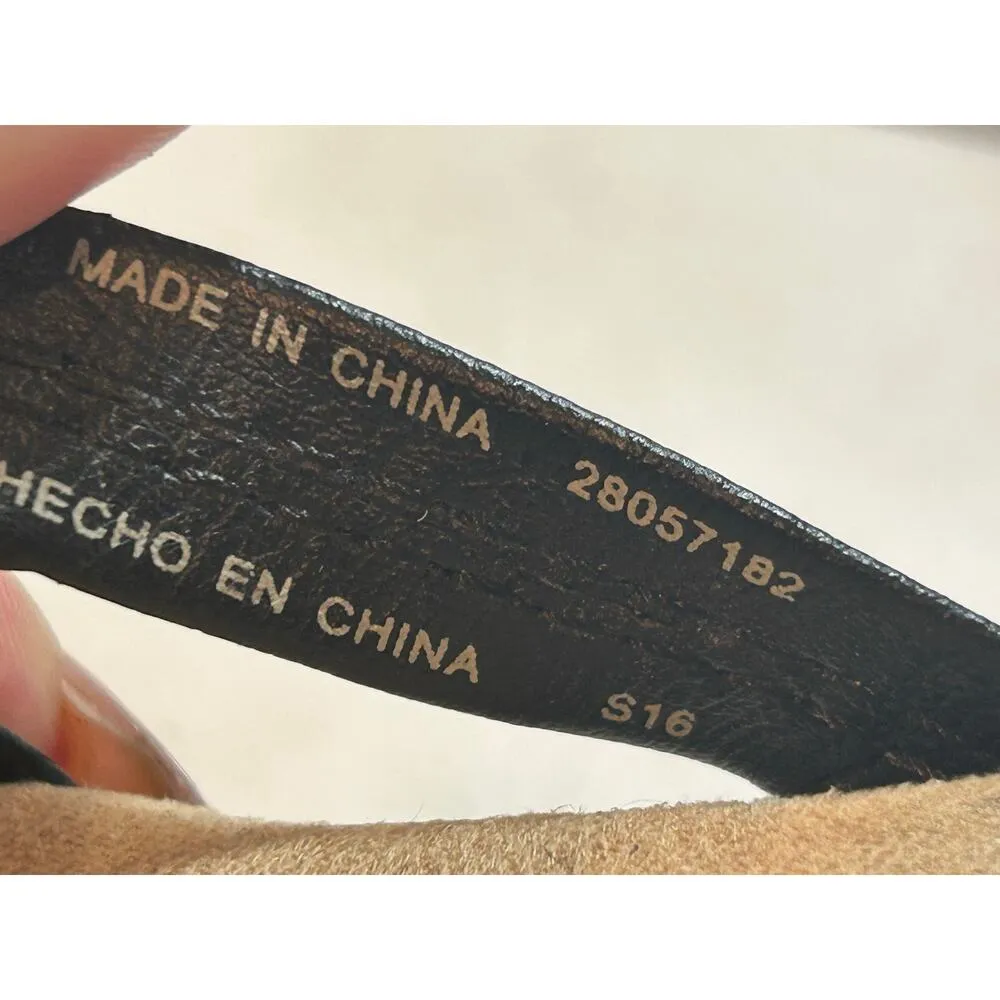 Pierre Dumas  Brown Hook & Loop Sandals Women's Size 9 - Image 7