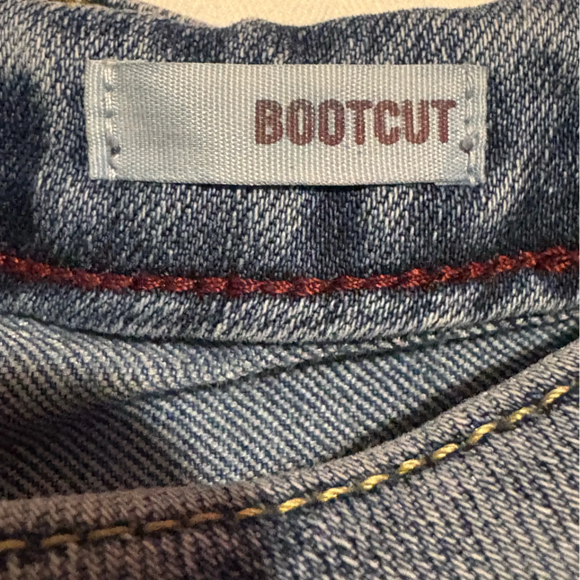 Arizona Jean Co. Denim Blue Cut Off Shorts Sz 1 - Image 4