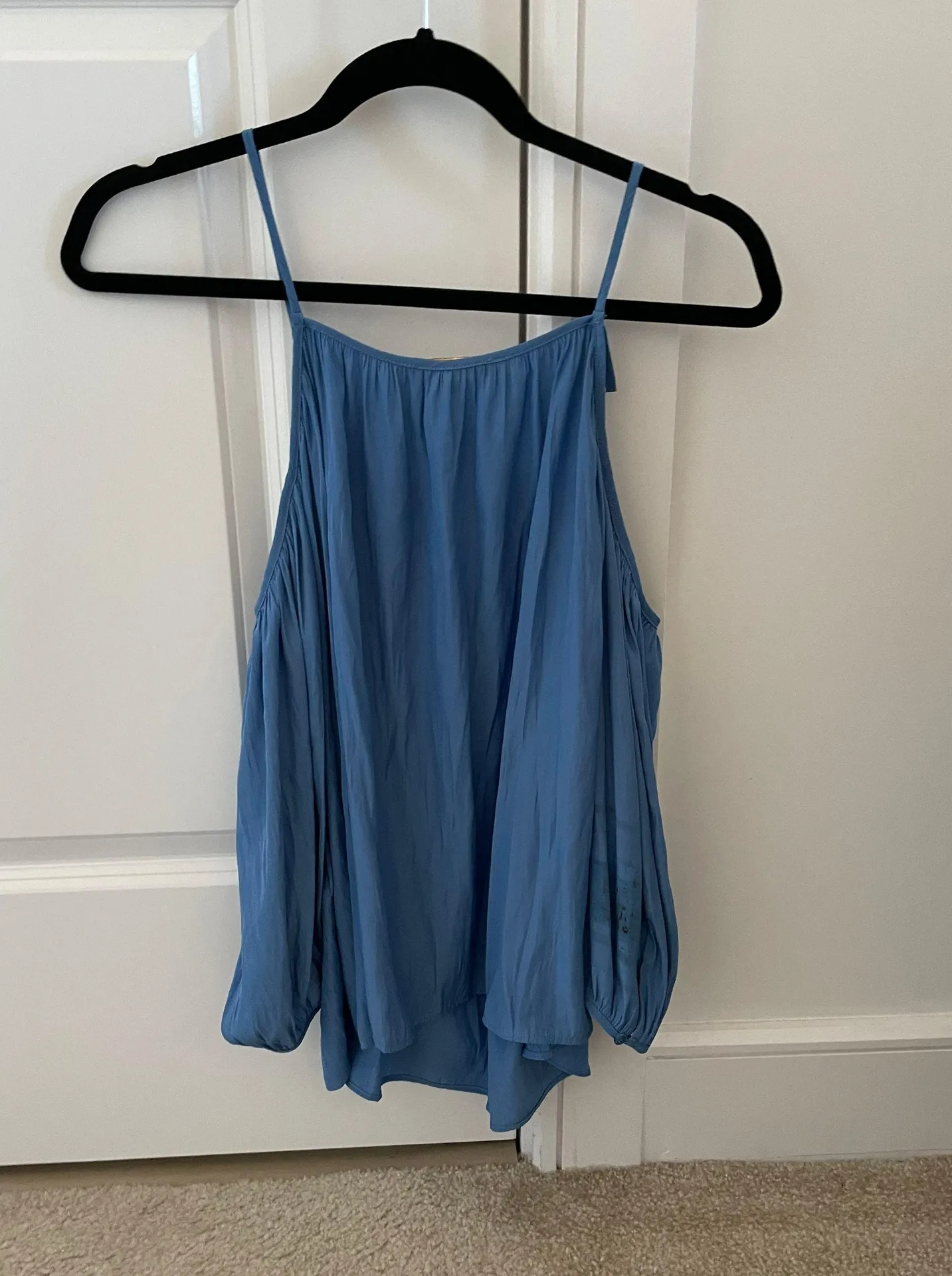 Maje Blue Off-the-shoulder Longsleeve - Image 2