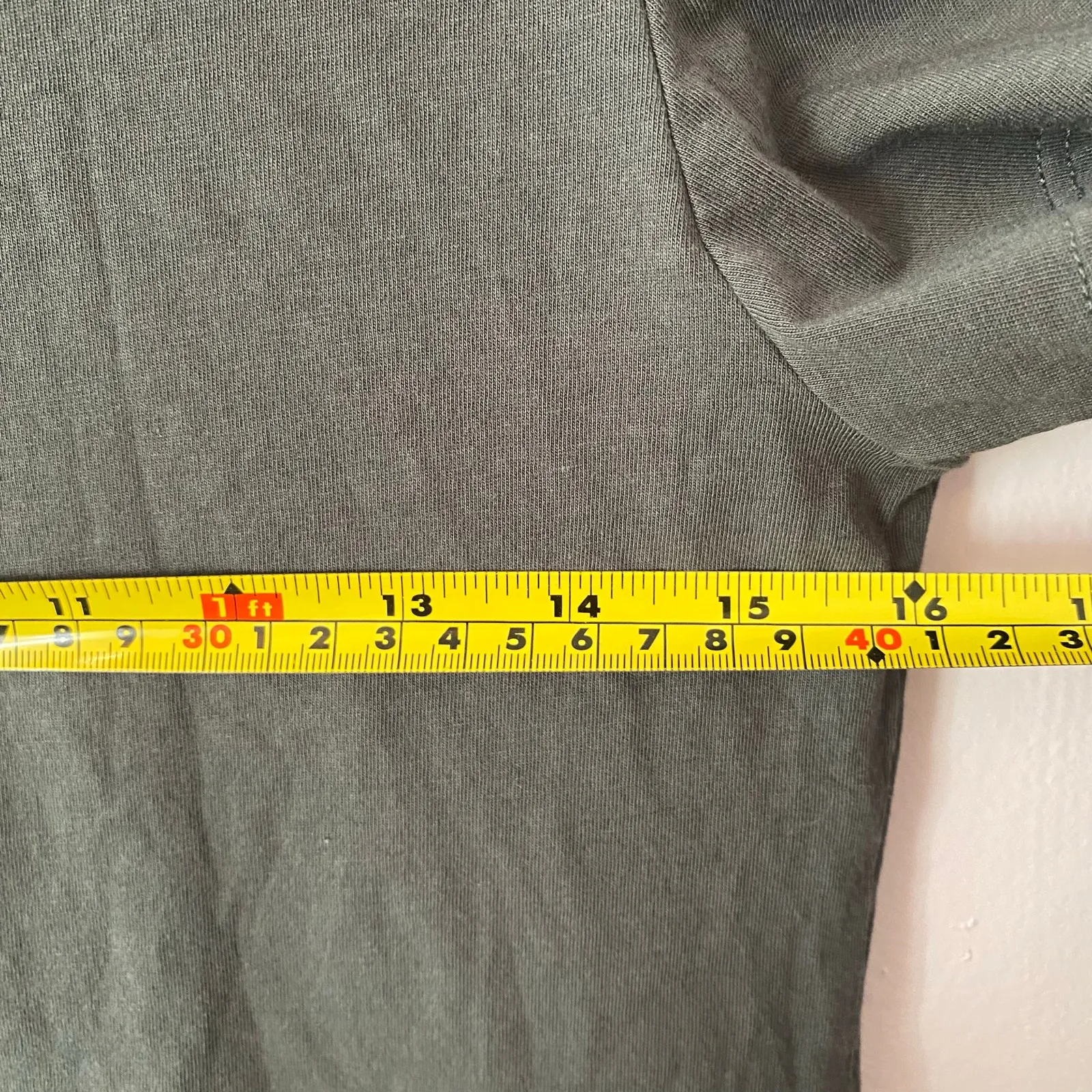 Quince Shirt Charcoal Gray Crewneck Tee Cotton Lightweight Women's size Small - Image 6