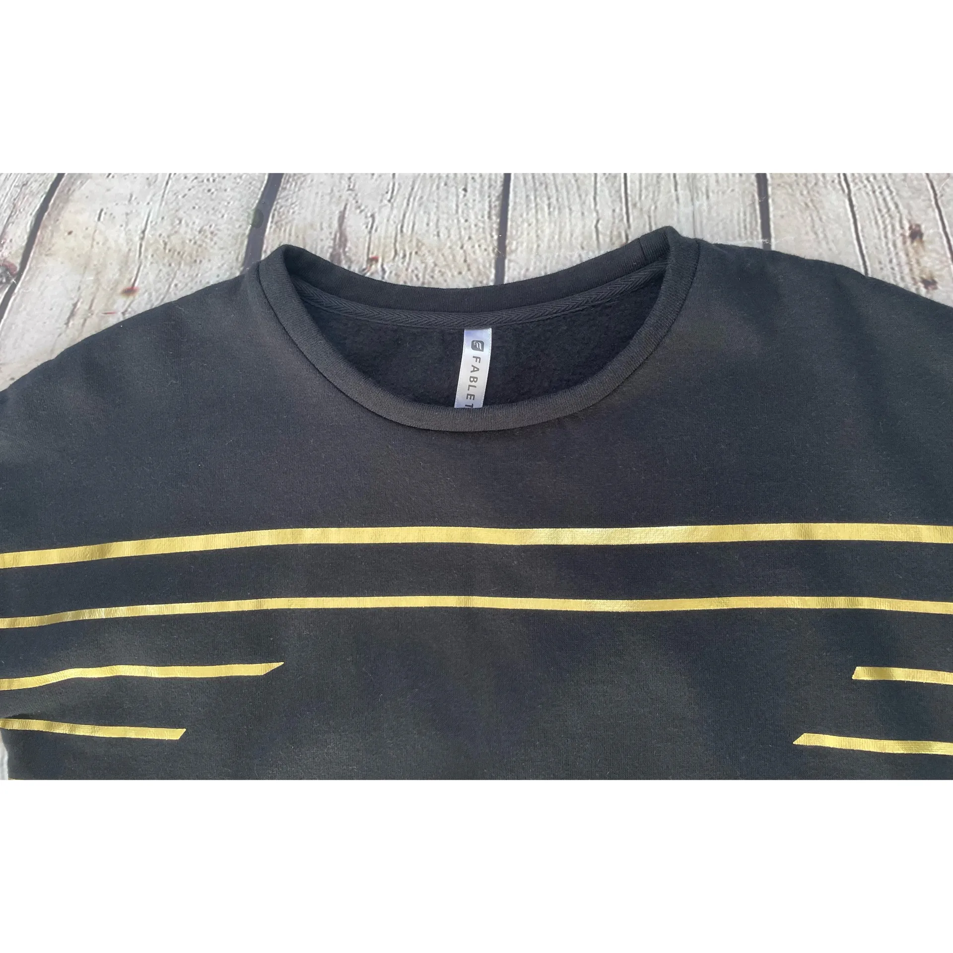 Fabletics Metallic Gold Snowshoe Pullover - Image 10