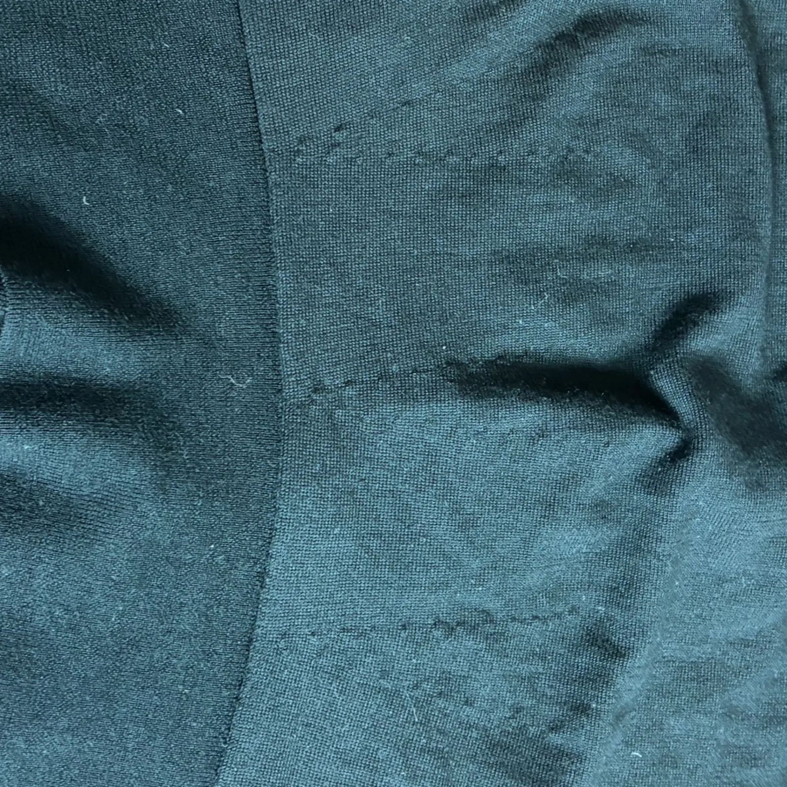 COS Black Wool Button Front Cardigan Sweater Dolman Sleeve Women's M - Image 7