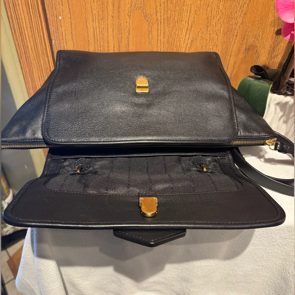 Marc By Marc Jacobs Black Satchel Flipping Out Top Handle Bag - Image 8