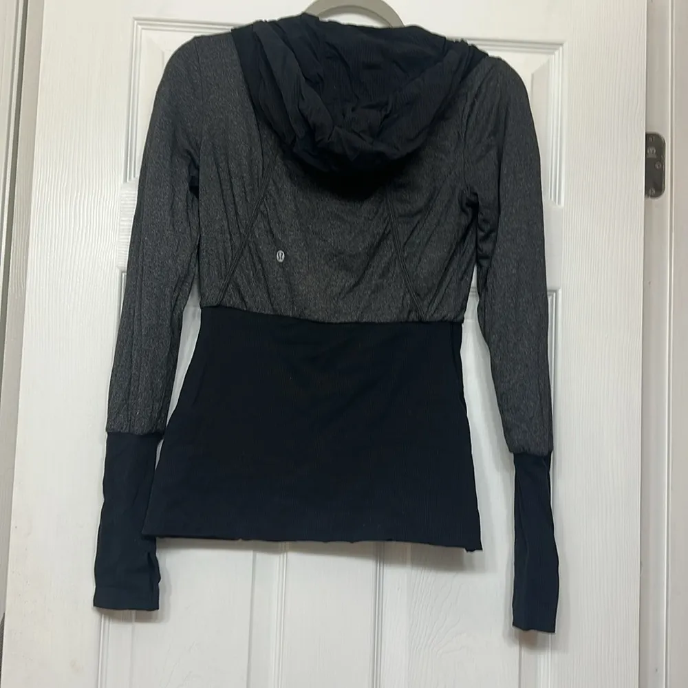 Dance Studio Jacket III Reversible Zip-Up Hoodie Deep Coal - Image 9