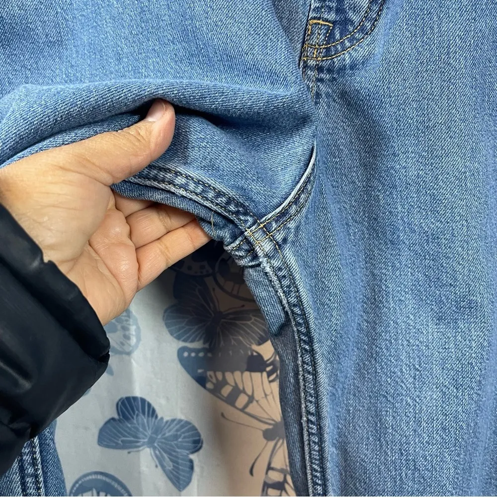 Everlane the summer slouch jeans SZ 32 - Image 8