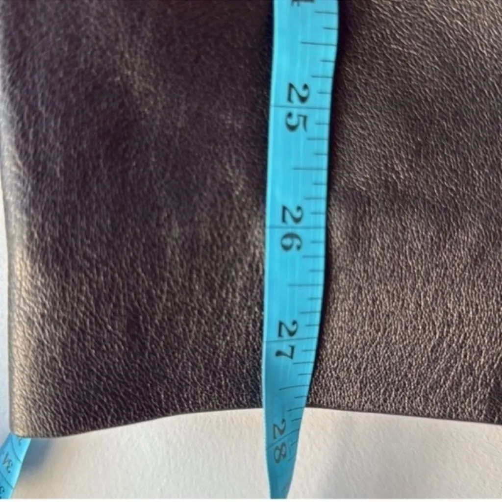 St. John Leather Pants Size 6 - Image 8