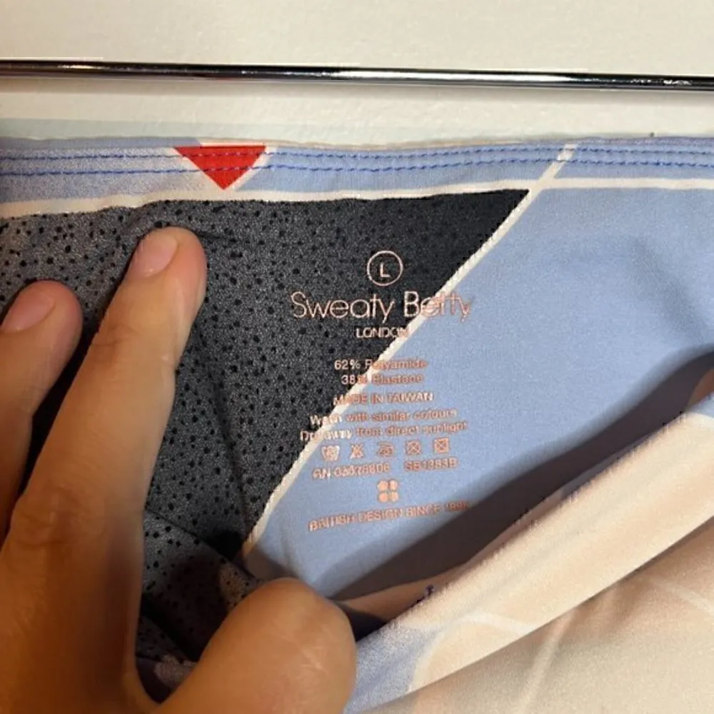 Sweaty Betty patterned cropped athletic leggings - Image 3