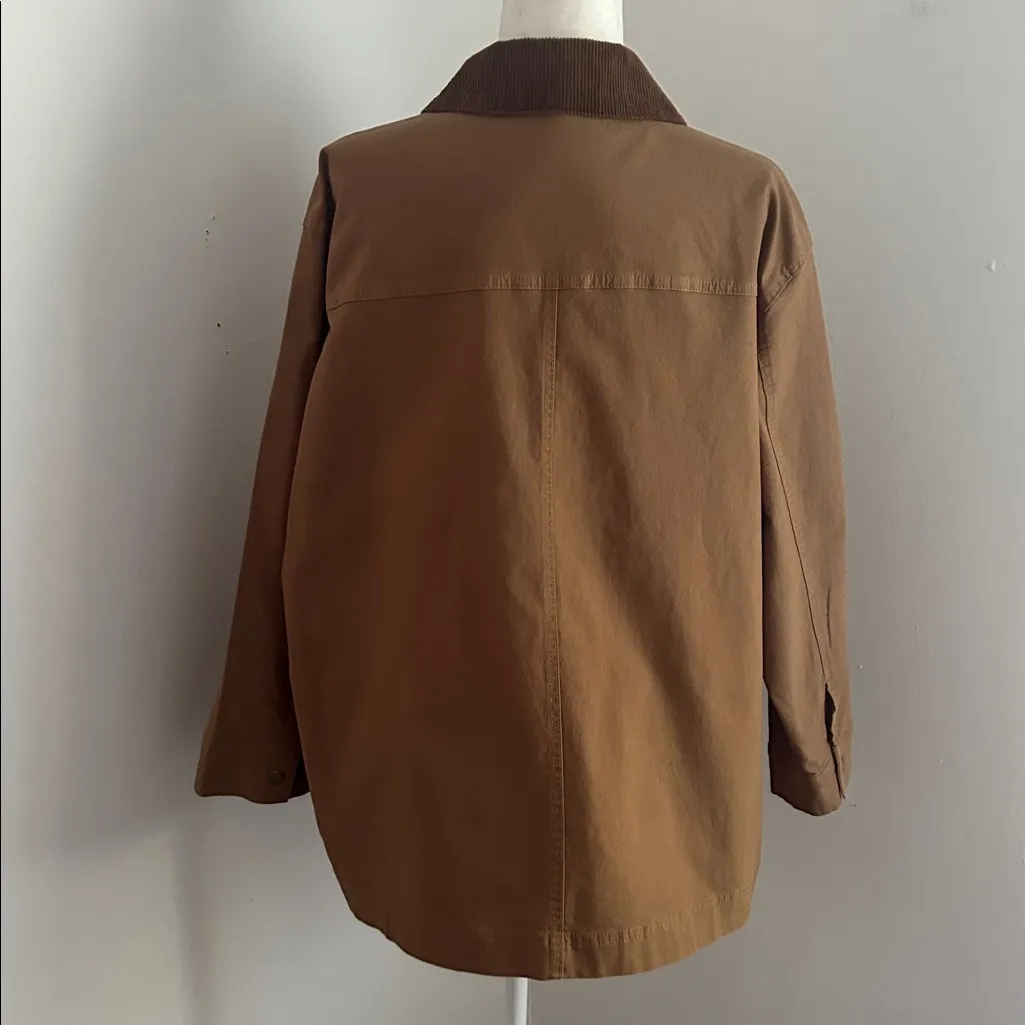 Old Navy Light Brown Field Jacket sz XLP NWT - Image 5