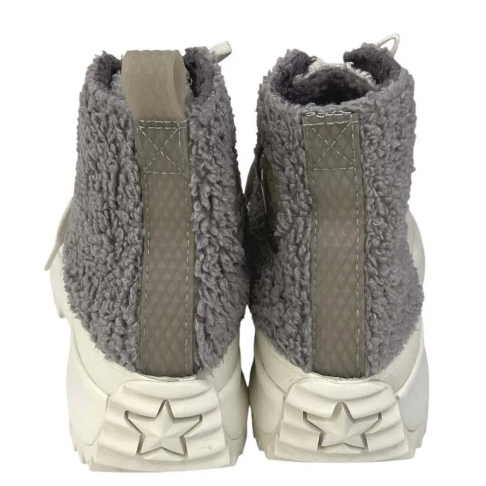 Converse Run Star Hike Sherpa Vapor Mauve Women's High Top Lacer Up Sneakers 8.5 - Image 3