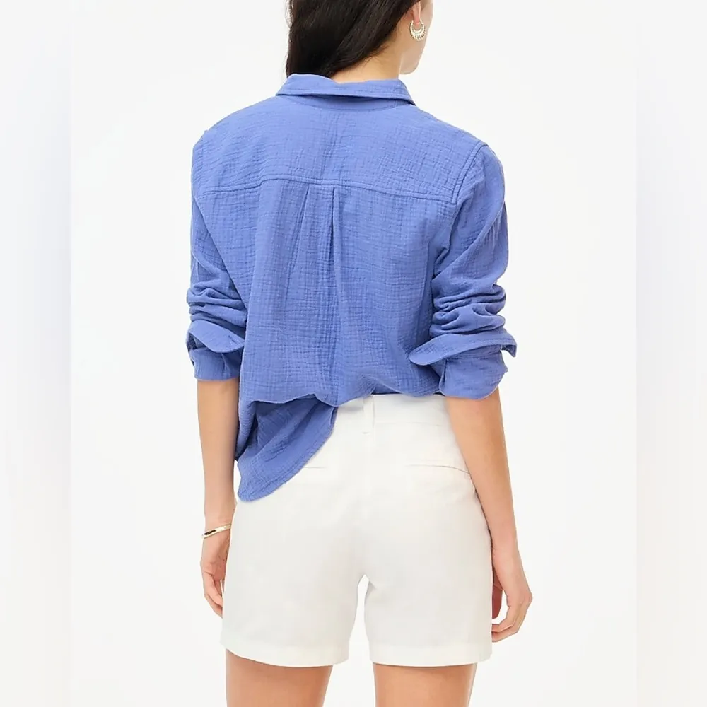 J Crew Weathered Neutral Broken In Chino Classic Twill City Fit 100% Cotton Sz 4 - Image 3