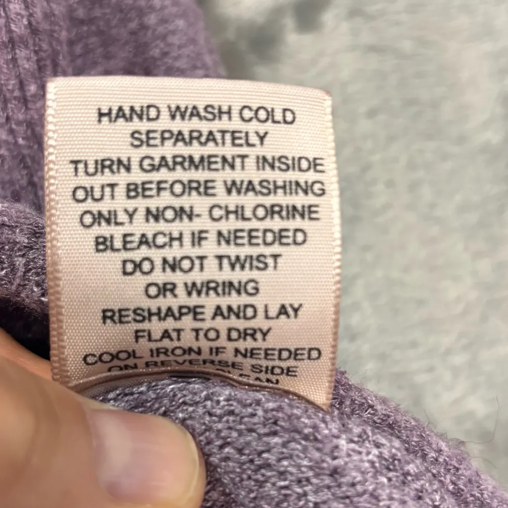 Philosophy Republic Clothing Lavender Sweater Womens S Oversized Comfy Cozy - Image 6