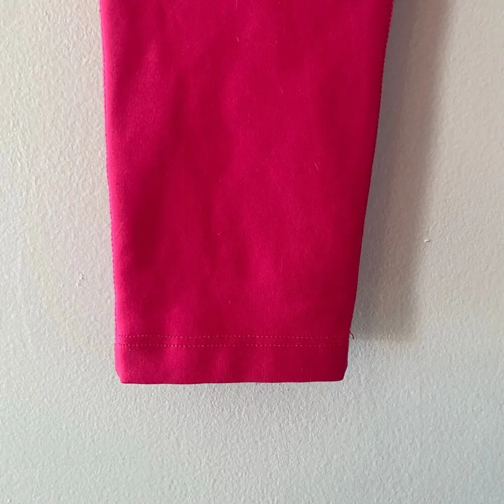 Beyond Yoga Women's size Medium Hot Pink Ankle Leggings High Waisted Workout - Image 7