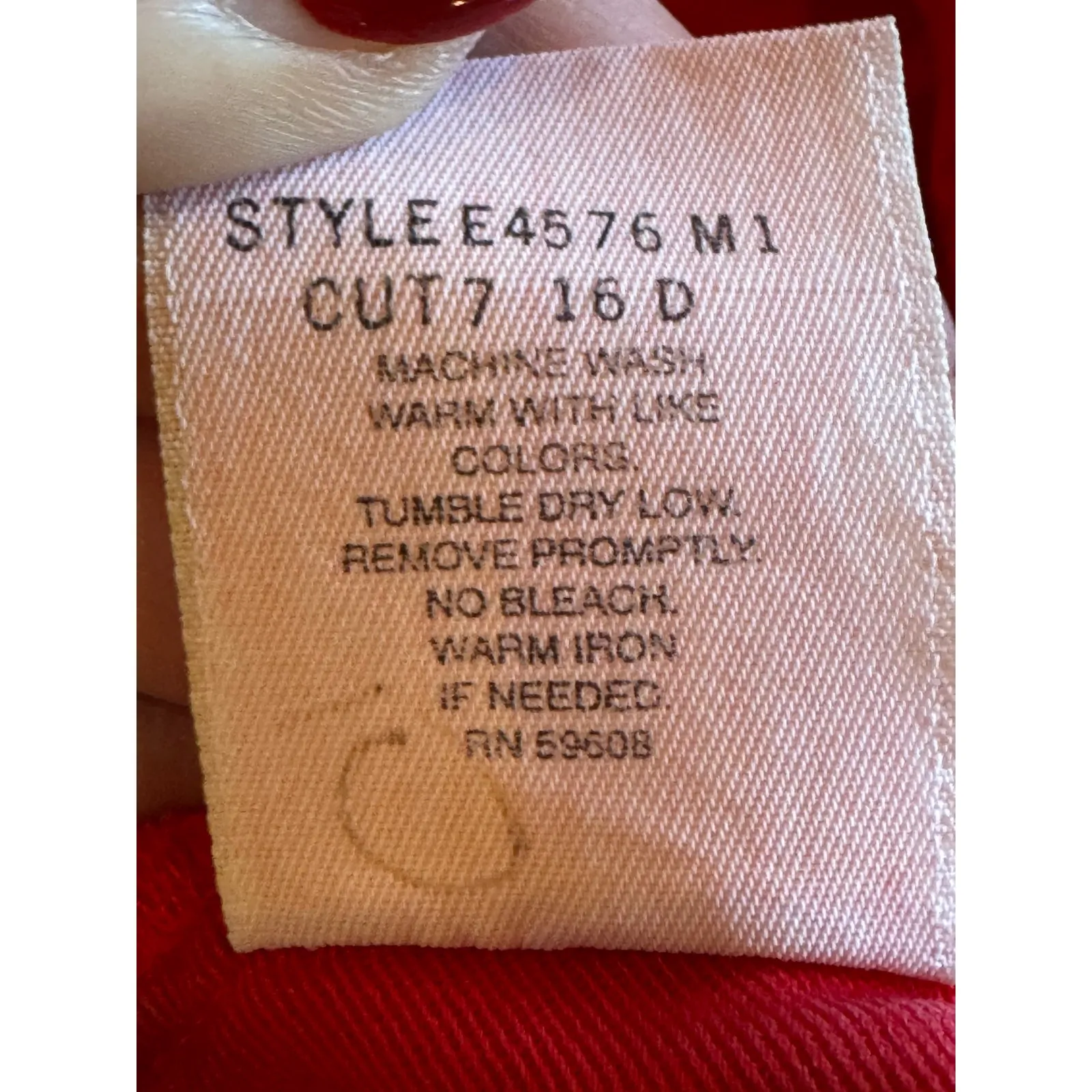 Democracy Vest Women Medium Petite Red Quilted‎ Full Zip Outdoor Vintage Preppy - Image 11