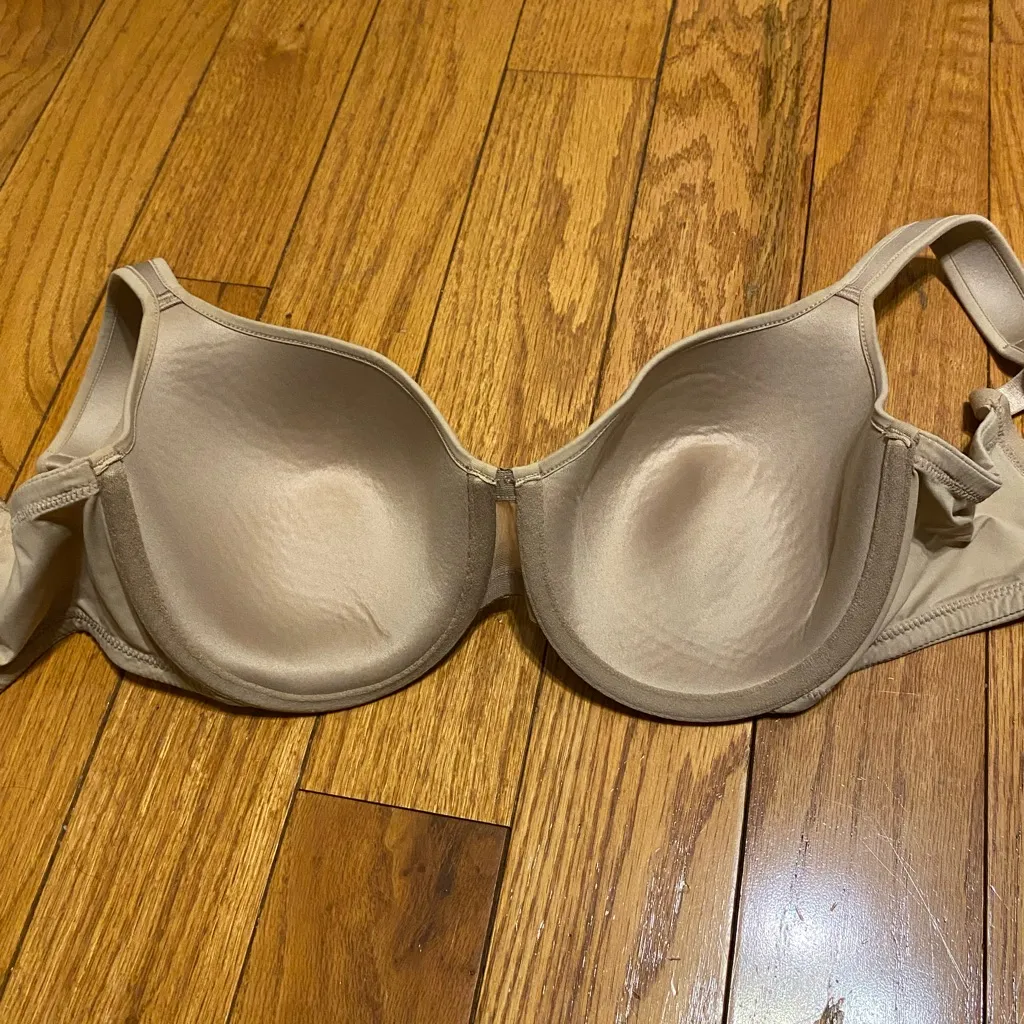 Thirdlove  24/7 Memory Foam Full‎ Coverage Tan Nude Push Up Bra Size 32F - Image 2