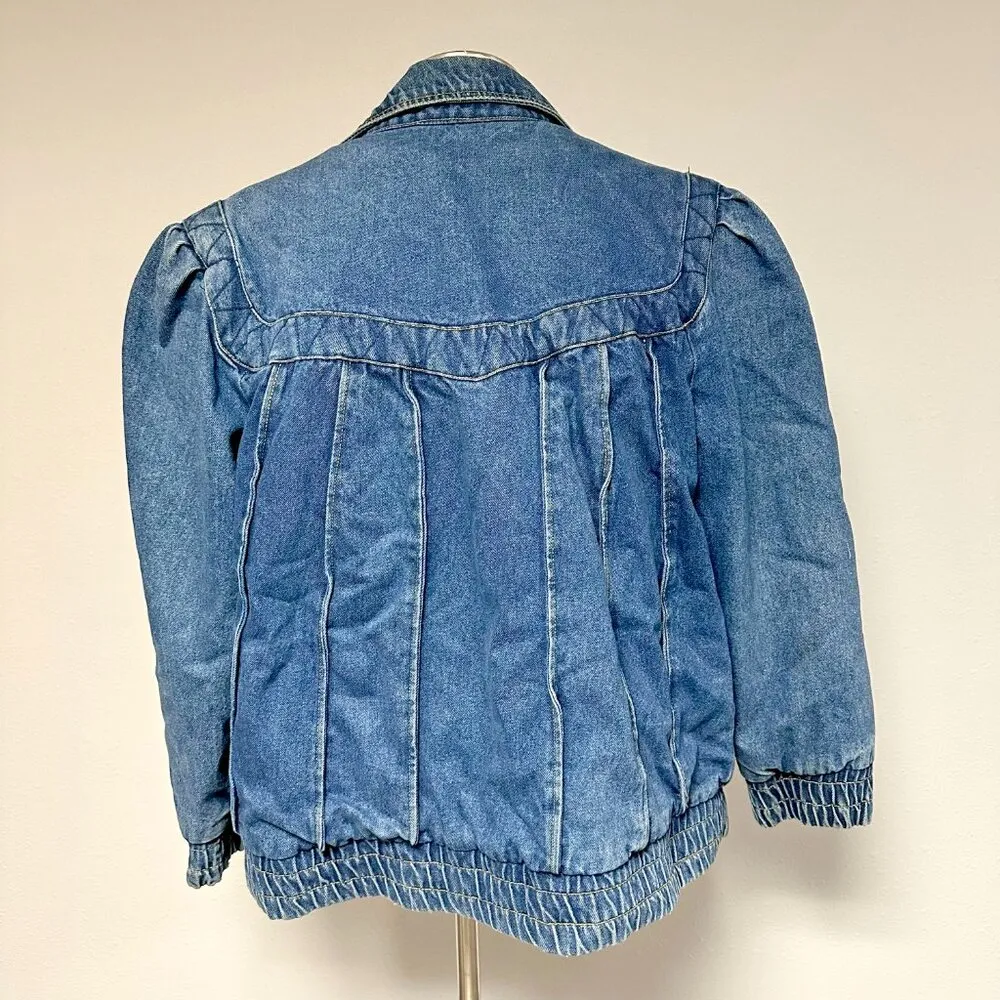 VTG Gitano Denim Jacket Blue Size L - Image 3